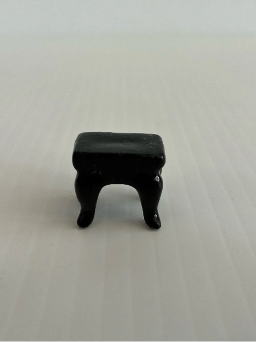 Vintage Black Piano Small Trinket Box Collectible Contemporary Classic Retro